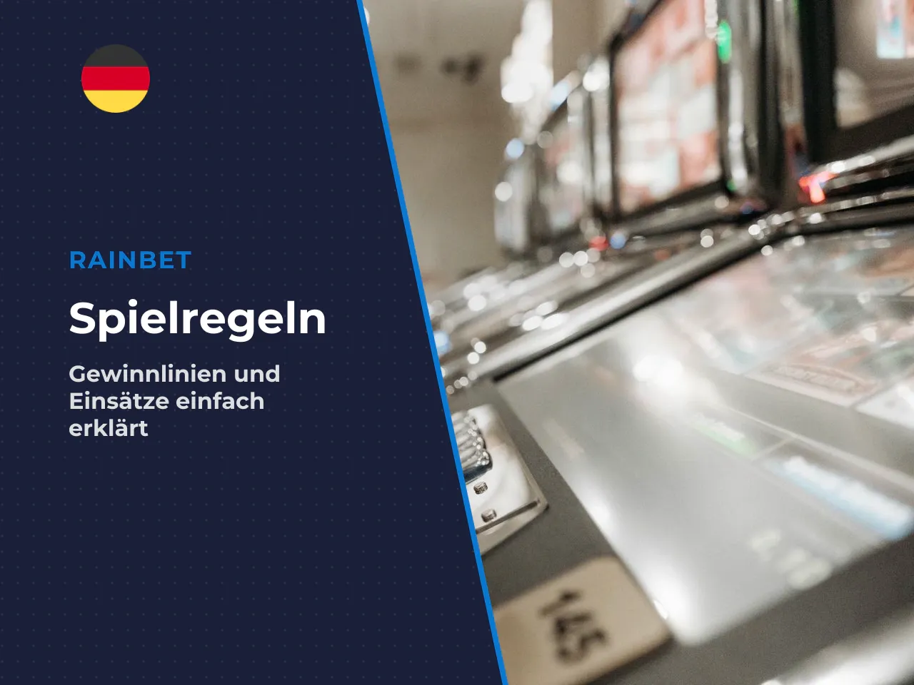 Einsatz, Spielablauf und Gewinnlinien. Die Einsatzhöhe