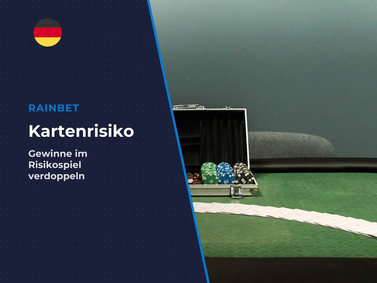 Gamble-Feature Gewinne im Kartenrisiko verdoppeln. Nach