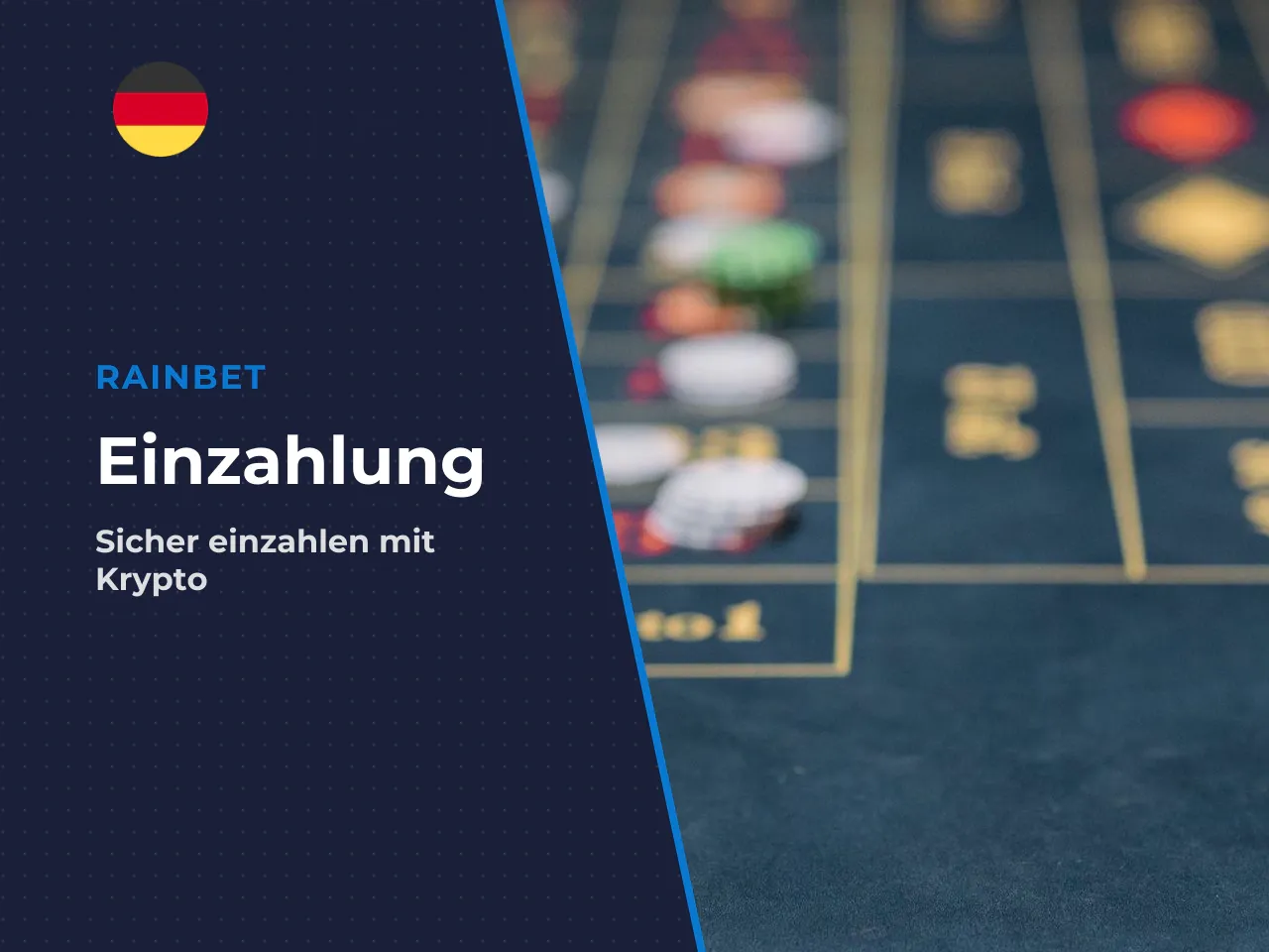 Was vor dem ersten Deposit zu