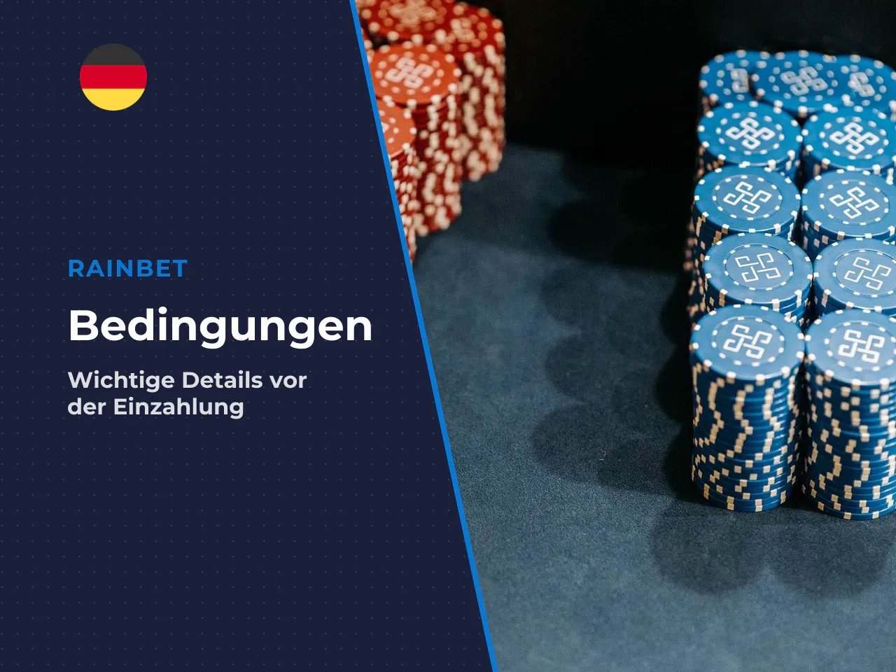 Bedingungen, Limits und Länder Was vor