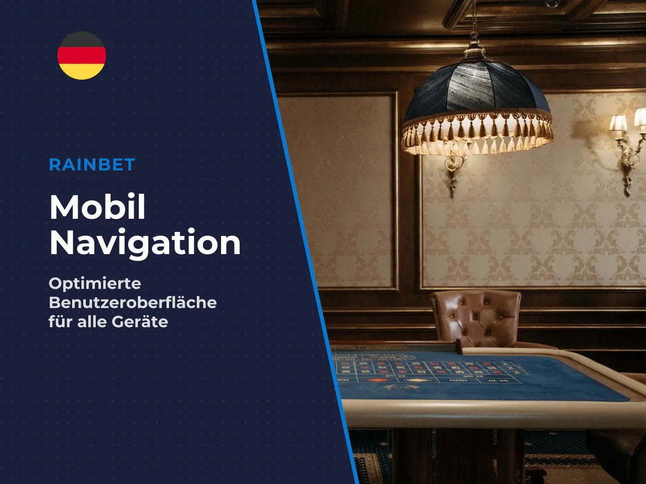 Navigation zwischen Slots, Live und Specials