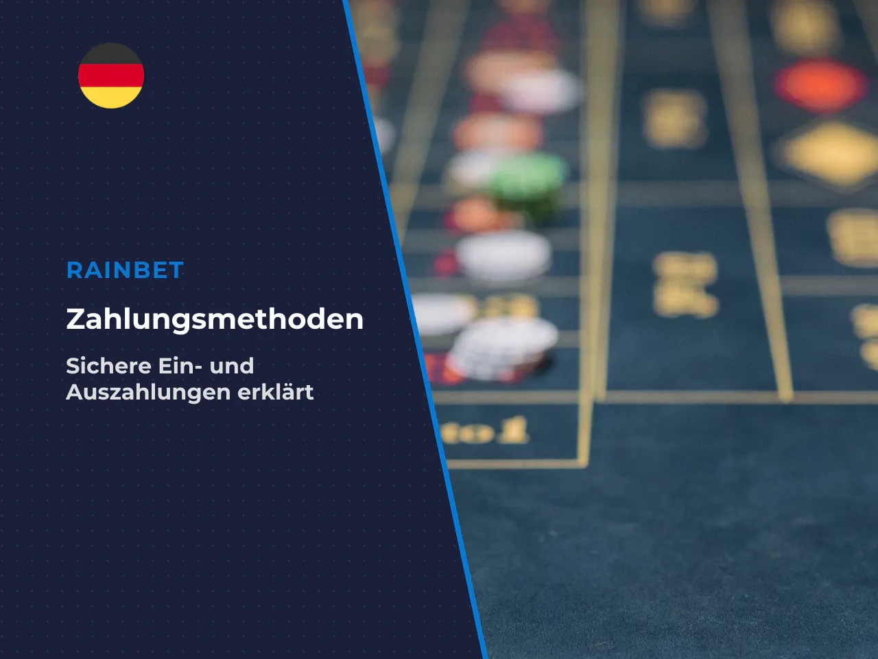 Deposits and Withdrawals auf Rainbet Crypto