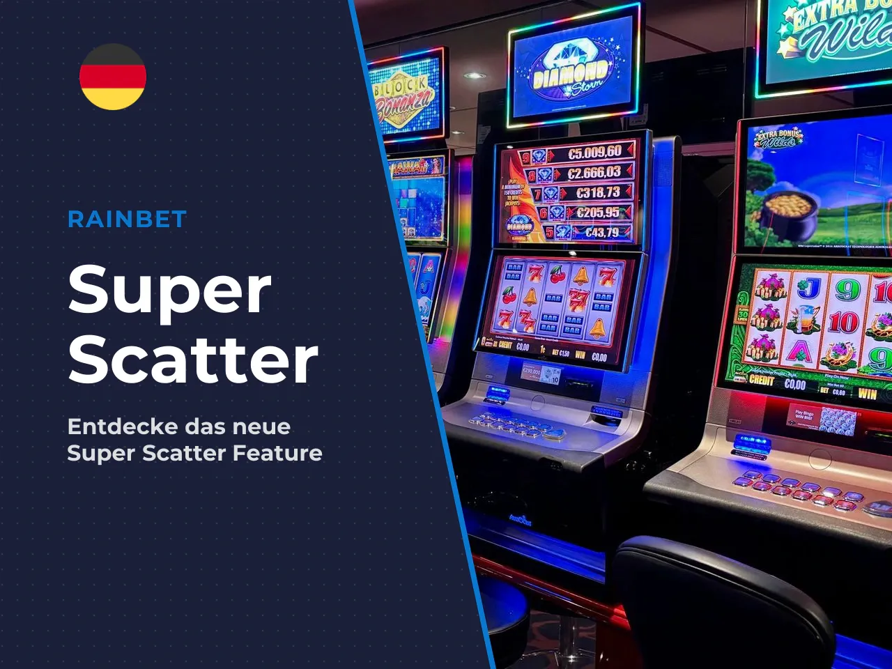 Das zentrale Alleinstellungsmerkmal ist das Super-Scatter-Symbol
