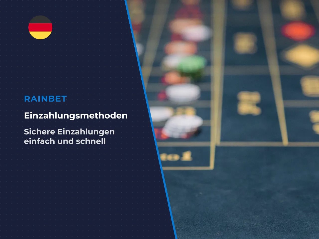 Zahlungsmethode wählen und Einzahlung bestätigen. Der