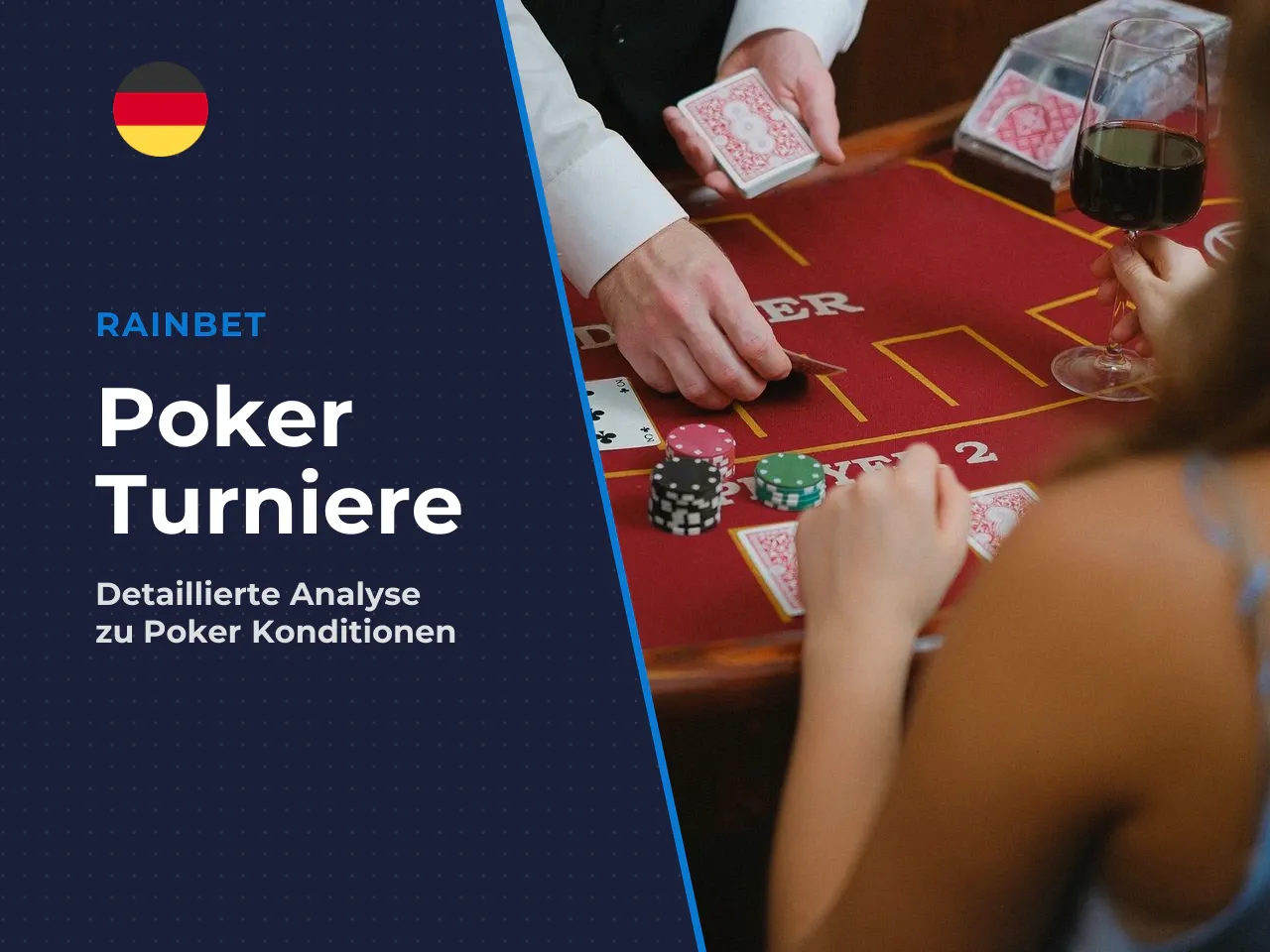 Kommissionen Rake und Turniere bei Rainbet