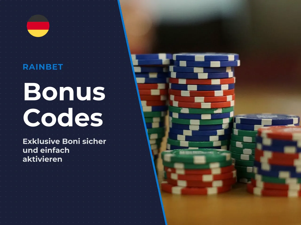 Verschiedene Affiliate-Partner bewerben Rainbet-Codes wie PLAY2100