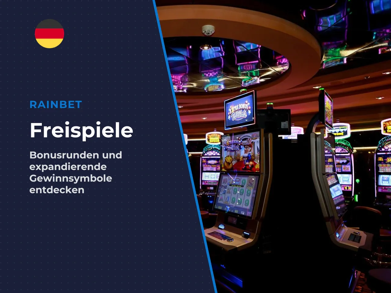 Freispiele und expandierende Symbole. Drei oder