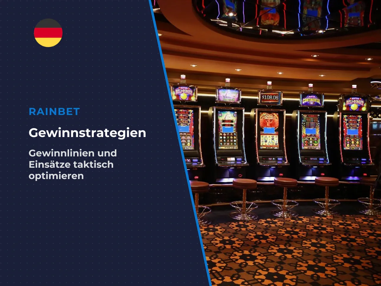 Was bedeuten Einsatz und Gewinnlinien für