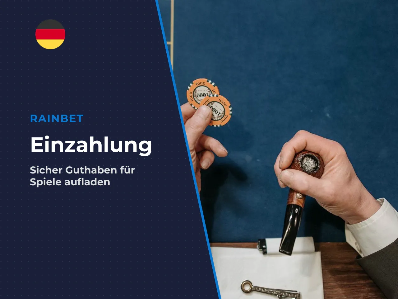 Konto öffnen und Wallet finden. Der