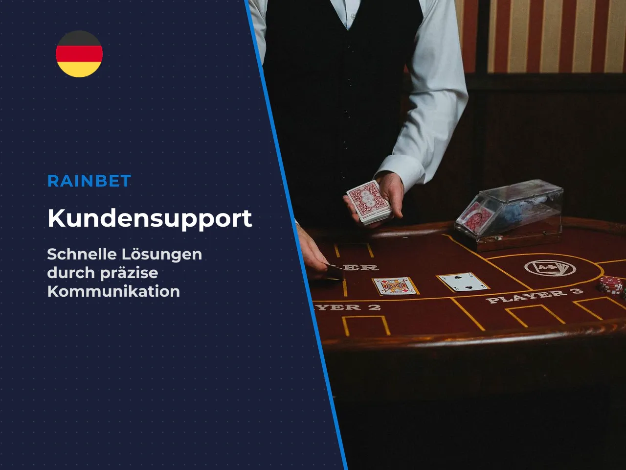 Wie Spieler beim Rainbet Support schneller
