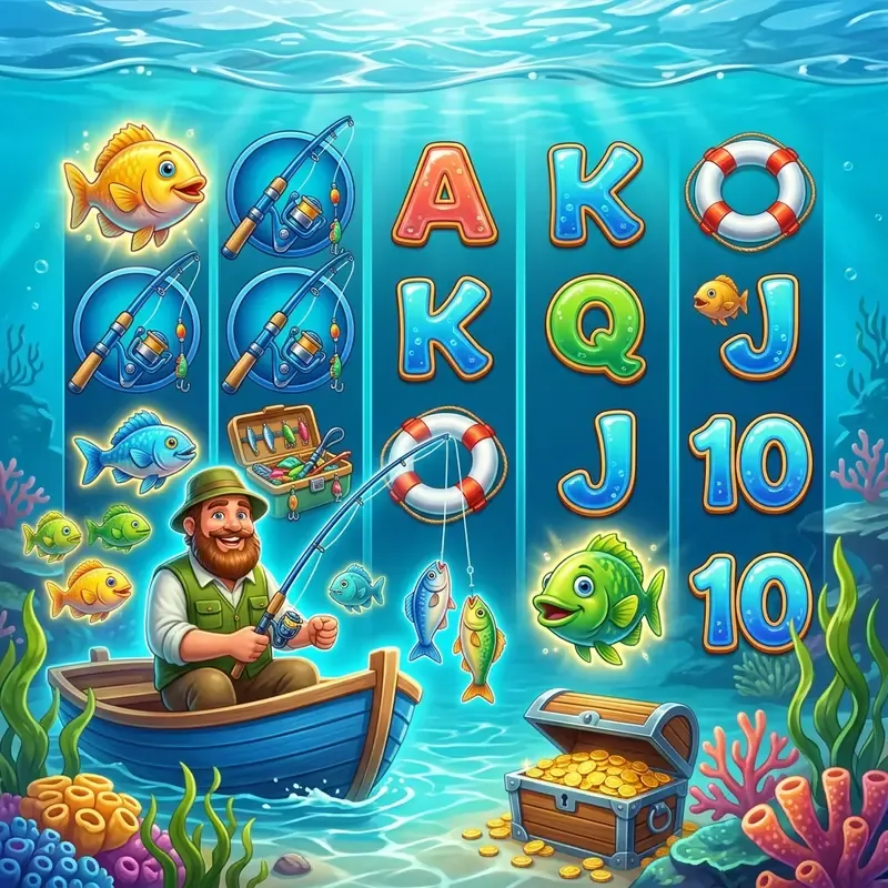 Fishin Frenzy Slot online, Demo, kostenlos