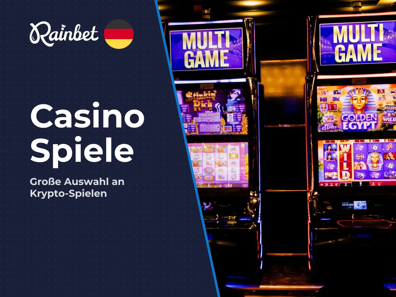 Casino Games, Slots und Live-Formate. Der