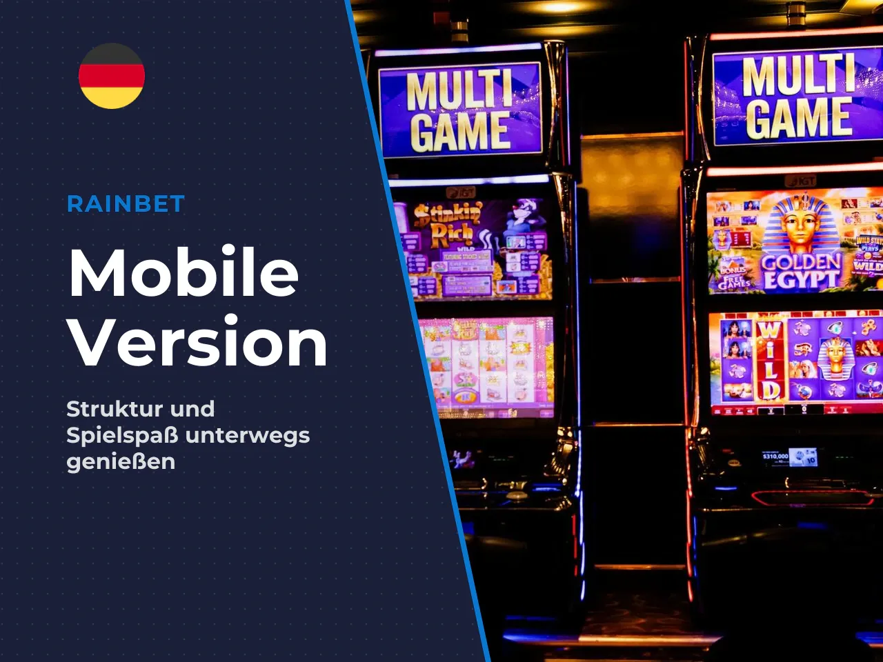 Unterschiede zwischen Desktop- und Mobile-Version. Mechanisch